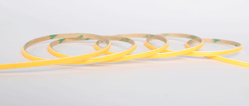 Lotus LED Lights COB LED Tape Flexible Strip Indoor 24V DC 4000K 1.5W Per Foot 130Lm Per Foot 16.4 Foot IP20 4Mm 90 CRI (LBL-COB-384-24V-4MM-40K-16FT-IP20)