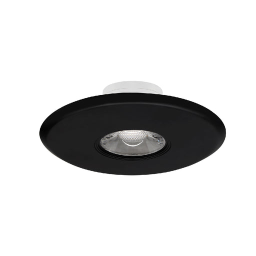 Lotus LED Lights 5 Inch Ultimate 2nd Gen J-Box Mount Or Retrofit LED 10W CCT Selectable 2700K/3000K/3500K/4000K/5000K Round Black 90 CRI (LBL-JB10W-5CCT-AC-R-BK)