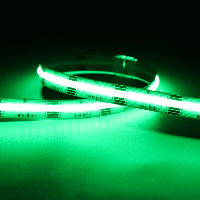 Lotus LED Lights RGBW [3000K] COB LED Strip PWM 24V 16 Foot IP20 (LBL-PWM-RGBW-IP20-16FT)