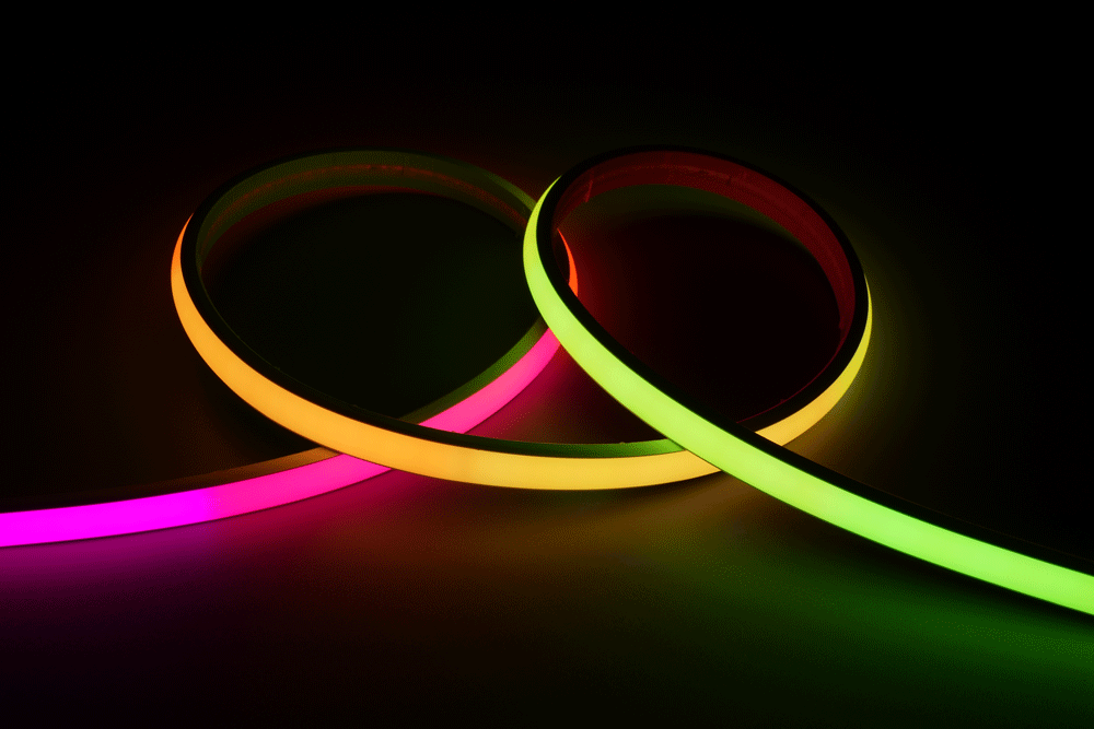 Lotus LED Lights RGBW [3000K] COB LED Strip SPI 24V 16Foot IP65 (LBL-SPI-RGBW-IP65-16FT)