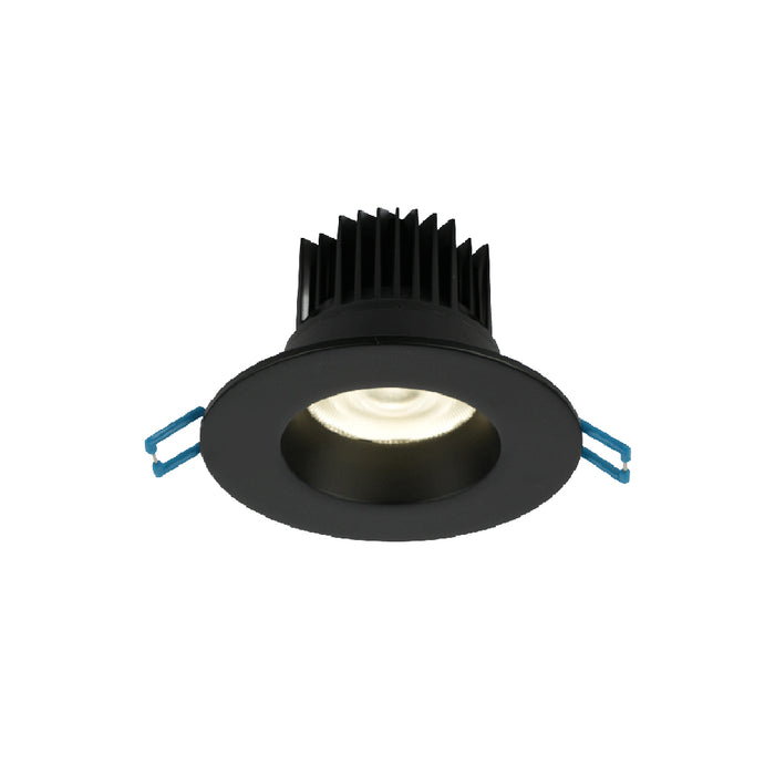Lotus LED Lights 3 Inch Round Regressed LED 15W CCT Selectable 2700K/3000K/3500K/4000K/5000K Black 38 Degree 1230-1450Lm Air-Tight 90 CRI (LD3R-5CCT-BK)