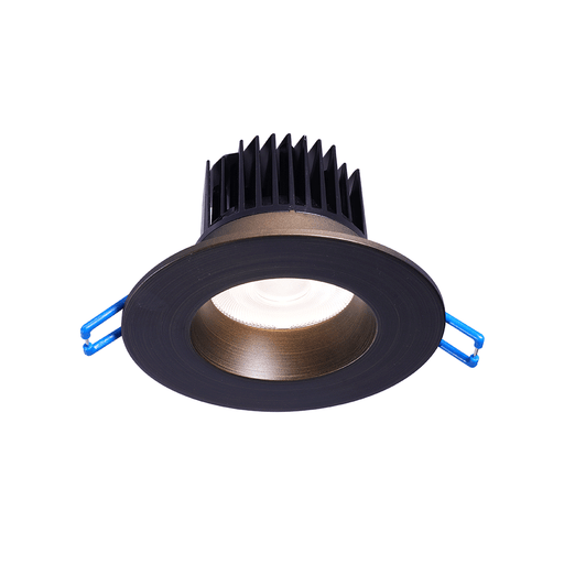 Lotus LED Lights 3 Inch Round Regressed LED 15W Dim To Warm 3000K-1800K Oil Rubbed Bronze 38 Degree 1300Lm Air-Tight 90 CRI (LD3R-3018K-ORB)