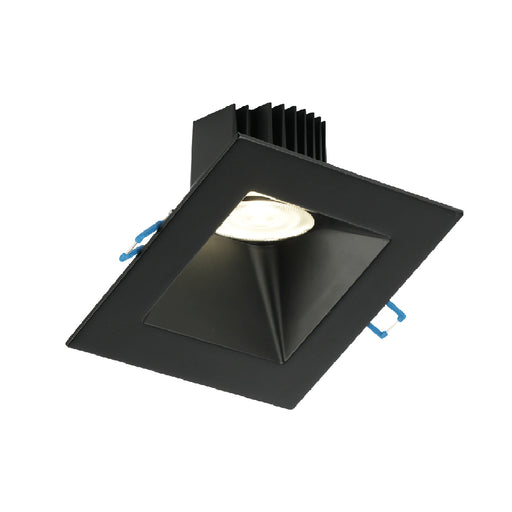 Lotus LED Lights 5 Inch Square 30 Degree Sloped Regressed LED 15W CCT Selectable 2700K/3000K/3500K/4000K/5000K Black 38 Degree 1220-1400Lm Air-Tight 90 CRI (LD3S-5CCT-5SSL-BK)