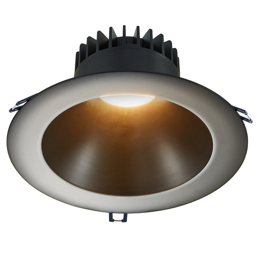 Lotus LED Lights 8 Inch Round Deep Regressed HO 30W BR-BT 2700K 38 Degree 2630Lm Air-Tight Plenum 90 CRI (LD8R-27K-HO-BR-BT)