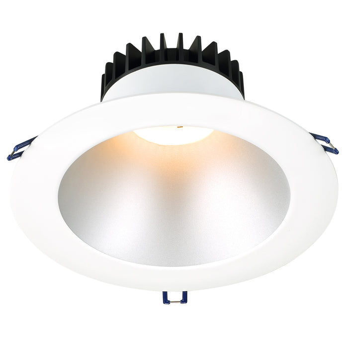 Lotus LED Lights 8 Inch Round Deep Regressed HO 30W SR-WT 2700K 38 Degree 2630Lm Air-Tight Plenum 90 CRI (LD8R-27K-HO-SR-WT)