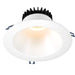 Lotus LED Lights 8 Inch Round Deep Regressed 18W WR-WT CCT Selectable 2700K/3000K/3500K/4000K/5000K 38 Degree Air-Tight Plenum 90 CRI (LD8R-5CCT-WR-WT)