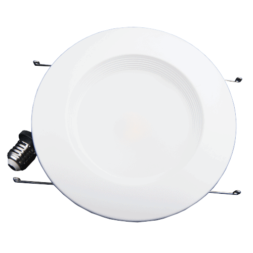 TCP 5/6 Inch 16W LED Beveled Retrofit Downlight CCT Selectable 2700K/3000K/3500K 1400Lm 120V 80 CRI 90 Degree Beam Angle White (LDR56BVCCT1)