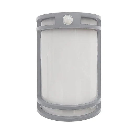 Westgate Manufacturing LED Decorative Wall Sconce 15W 1500Lm CCT Selectable 2700K/3000K/3500K/4000K/5000K Triac With PIR Silver (LDS-MCT5-DT-PIR-SIL)