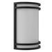 Westgate Manufacturing 7 Inch Indoor/Outdoor Wall Sconce 15W CCT Selectable 2700K/3000K/3500K/4000K/5000K And RGB 980Lm 120V WG App Or Remote Control Black (LDS-RGBW-BK)