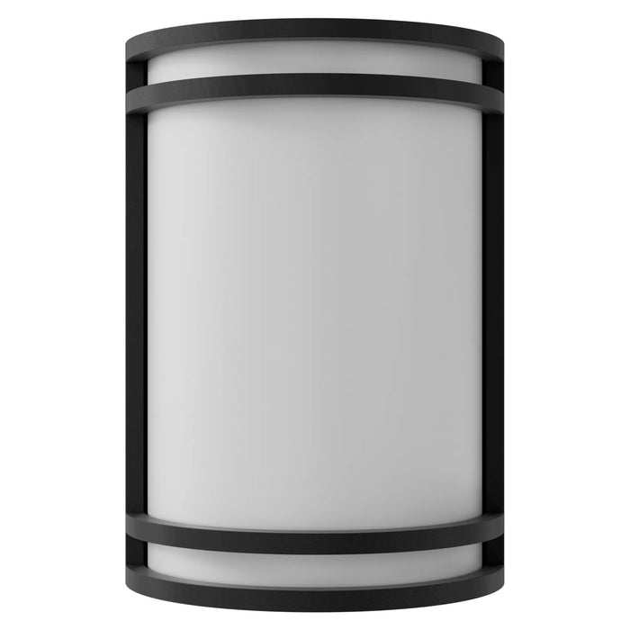 Westgate Manufacturing 7 Inch Indoor/Outdoor Wall Sconce 15W CCT Selectable 2700K/3000K/3500K/4000K/5000K And RGB 980Lm 120V WG App Or Remote Control Black (LDS-RGBW-BK)
