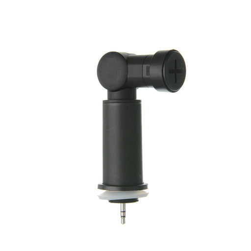 Trace-Lite Weatherproof Adjustable Side Mount Adapter Black Finish 3.5Mm Audio Jack Base (LE-ADAPTERW-BL-AUX)