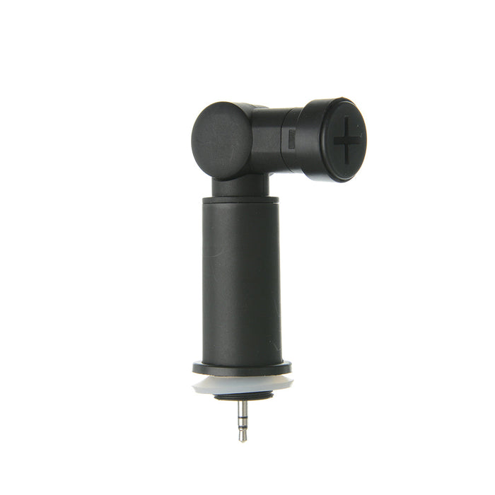 Trace-Lite Weatherproof Adjustable Side Mount Adapter Black Finish 3.5Mm Audio Jack Base (LE-ADAPTERW-BL-AUX)