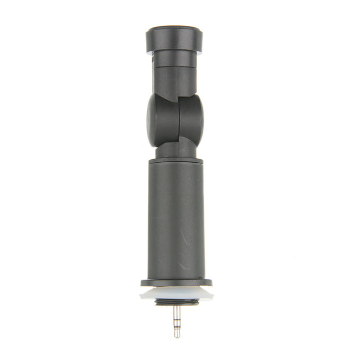 Trace-Lite Weatherproof Adjustable Side Mount Adapter Black Finish 3.5Mm Audio Jack Base (LE-ADAPTERW-BL-AUX)