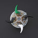 Leviton Black And White Lever Edge 20A 125/250V Locking Plug 3-Pole 4-Wire NEMA L14-20P Grounding Industrial Grade (2411E)