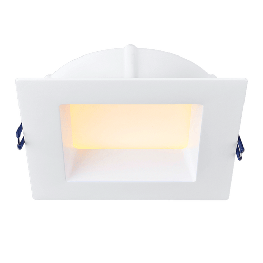 Lotus LED Lights 6 Inch Square Deep Regressed ECO 14.5W LED CCT Selectable 2700K/3000K/3500K/4000K/5000K White 1180Lm 90 CRI (LE6SR-5CCT-WH)