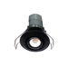 Lotus LED Lights 2 Inch Round Gimbal Mini Recessed LED Black 24V AC/DC 6W 3000K 480Lm 38 Degree Type IC Damp Location 90 CRI (LED-1-S6W-30K-BK-24V-G)