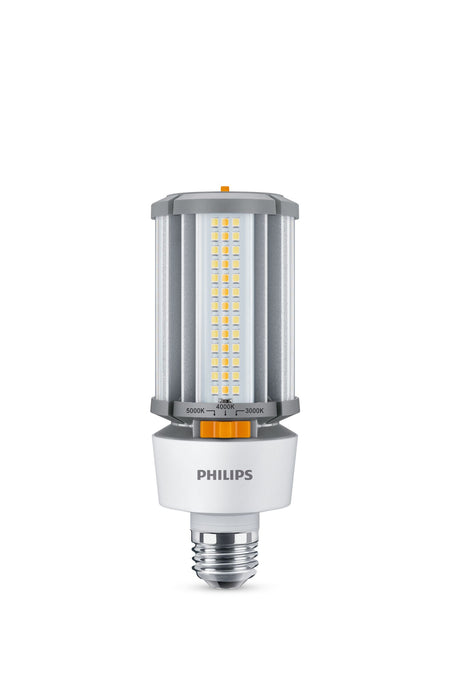 Philips 606250 18-12-9CC/LED/3PW/3CCT/E26 BB 6/1 LED Corn Cob E26 Base Wattage/CCT Selectable 18W/12W/9W 3000K/4000K/5000K 120-277V 80 CRI Clear (929004257904)