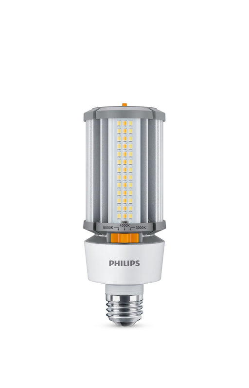 Philips 606250 18-12-9CC/LED/3PW/3CCT/E26 BB 6/1 LED Corn Cob E26 Base Wattage/CCT Selectable 18W/12W/9W 3000K/4000K/5000K 120-277V 80 CRI Clear (929004257904)