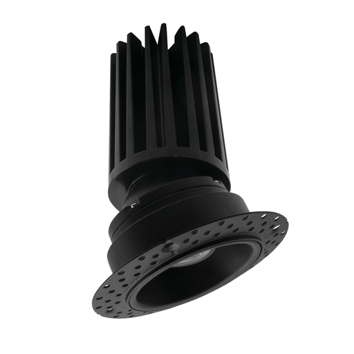 Lotus LED Lights 2 Inch Round Trimless Gimbal Black 11W LED CCT Selectable 2700K/3000K/3500K/4000K/5000K 730-950Lm 38 Degree Air-Tight 90 CRI (LED-2-S11W-5CCT-BK-EY-T)