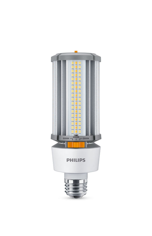 Philips 606269 27-18-12CC/LED/3PW/3CCT/E26 BB 6/1 LED Corn Cob E26 Base Wattage/CCT Selectable 27W/18W/12W 3000K/4000K/5000K 120-277V 80 CRI Clear (929004258004)