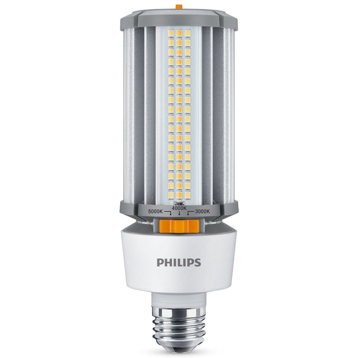 Philips 606269 27-18-12CC/LED/3PW/3CCT/E26 BB 6/1 LED Corn Cob E26 Base Wattage/CCT Selectable 27W/18W/12W 3000K/4000K/5000K 120-277V 80 CRI Clear (929004258004)