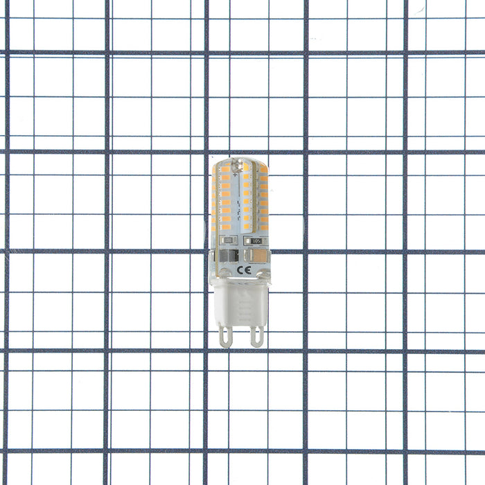 Hikari-Higuchi LED 110V 130V 2.5W G9 Base 370Lm Waterproof 3000K 30000 Hours 15X48 (LED-3014-64-G9)