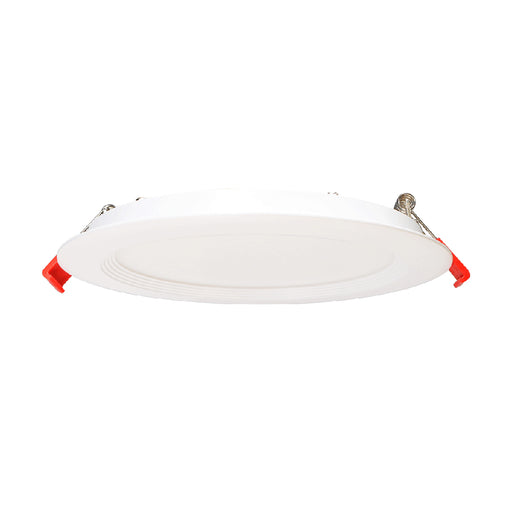Lotus LED Lights 6 Inch Round Regressed Baffle Budget LED 12W CCT Selectable 2700K/3000K/3500K/4000K/5000K White 940-1070Lm Air-Tight (LED-6-S12W-5CCTWH-R-BF)