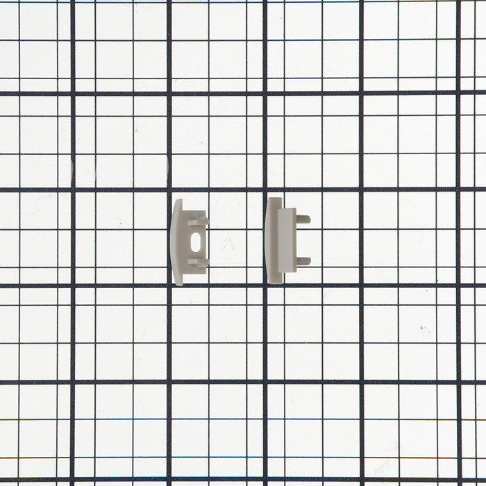 GM Lighting (2] End Caps For LED-CHL-SLIM (LED-CHL-SLIM-EC)