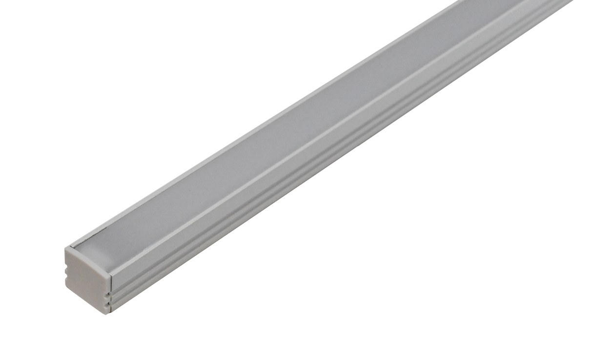 GM Lighting Extruded White 4 Foot Mini-Deep Format Channel With Snap-On Frosted Lens With Screws (LED-CHL-XD-MD-WH)