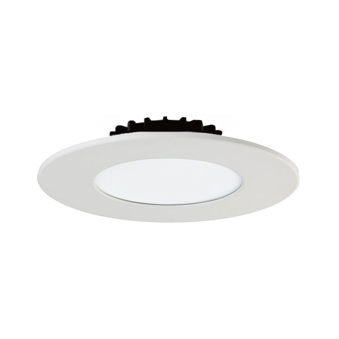 Lotus LED Lights 4 Inch Round Multi Fit LED 8W White Trim CCT Selectable 2700K/3000K/3500K/4000K/5000K 90 CRI (LED-S8W-5CCT-MT)