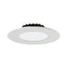 Lotus LED Lights 4 Inch Round Multi Fit LED 8W White Trim CCT Selectable 2700K/3000K/3500K/4000K/5000K 90 CRI (LED-S8W-5CCT-MT)
