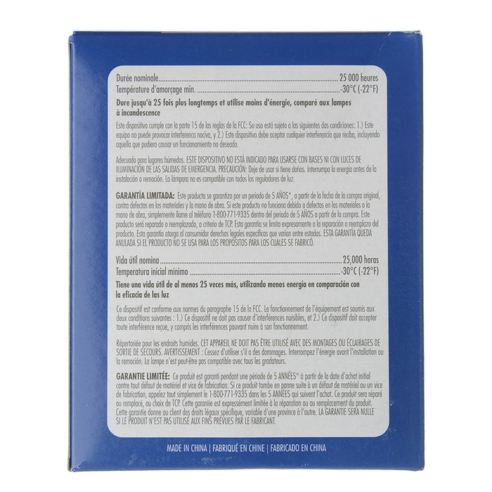 TCP LED 12W PAR30 Dimmable 2400K Narrow Flood (LED12P30D24KNFL)