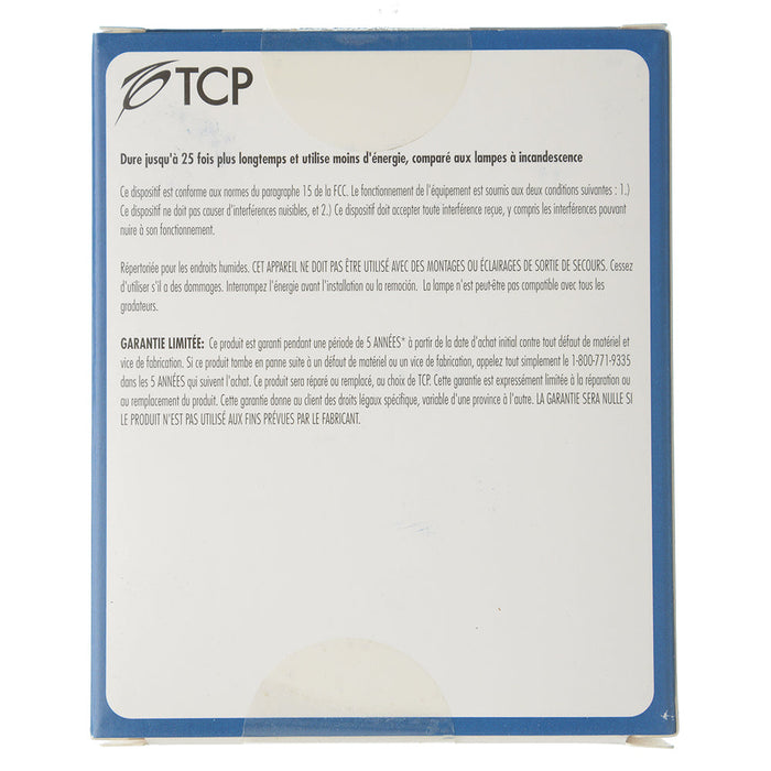 TCP LED 12W PAR30 Dimmable 4100K Spot (LED12P30D41KSP)