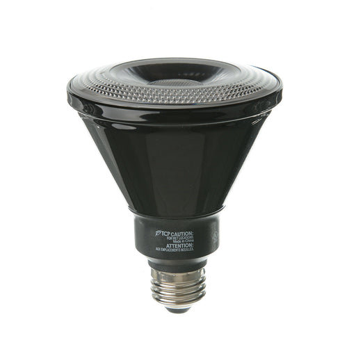 TCP LED 14W PAR30 Dimmable 4100K Narrow Flood Black (LED14P30D41KNFLB)