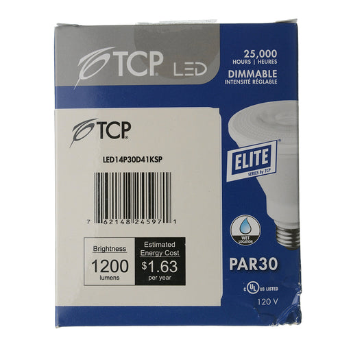 TCP LED 14W PAR30 Dimmable 4100K SP (LED14P30D41KSP)