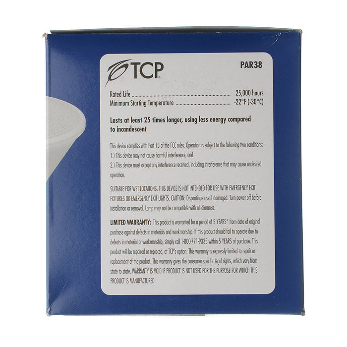 TCP LED 14W P38 Dimmable 2400K Narrow Flood (LED14P38D24KNFL)