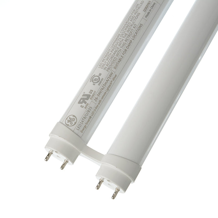 GE LED14T8/U/835 22.5 Inch T8 LED 14W 1700Lm 3500K 83 CRI (28084)