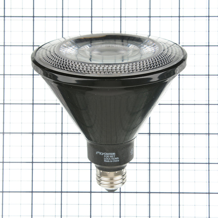 TCP LED 17W P38 Dimmable Spot Black 4100K (LED17P38D41KSPB)