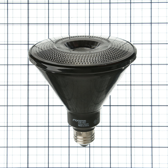 TCP LED 17W P38 Dimmable 5000K Flood Black (LED17P38D50KFLB)
