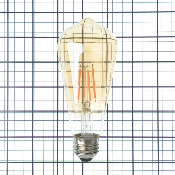 Sylvania LED4.5ST19/DIM/822/VIN/G2/RP LED ST19 4.5W Dimmable 80 CRI 380Lm 2175K 15000 Life (75351)