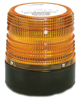 North American Signal Company 12/24V Amber Maximum Power LED Quad Flash (LEDQ750-A)