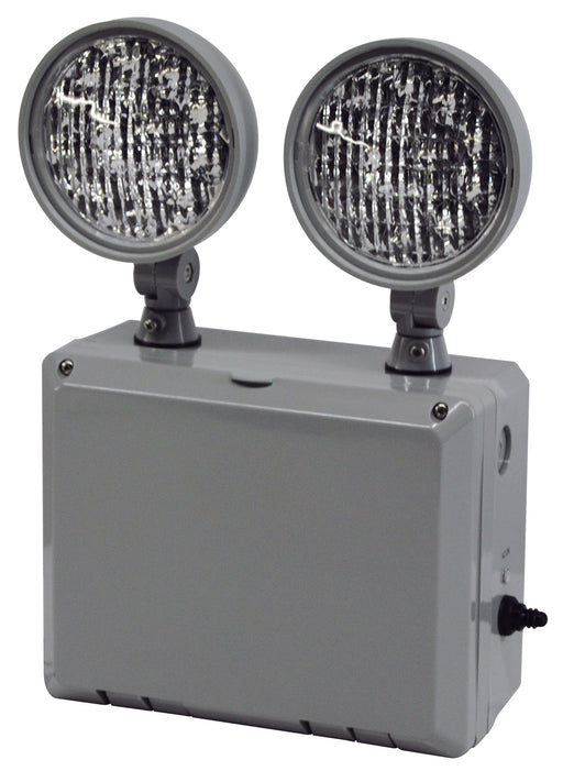 Best Lighting Products LED Wet Location Remote Capable Emergency Black Housing Cold Weather Standard (LEDTFX-2B)