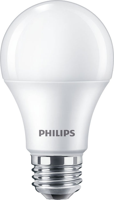 Philips 589705 11A19/CNG/840/FR/P/E26/D 12/1CT Contractor-Grade LED A19 Bulb 11W 1100Lm 4000K 80 CRI 120V 180 Degree Beam Angle Frosted (929003751964)