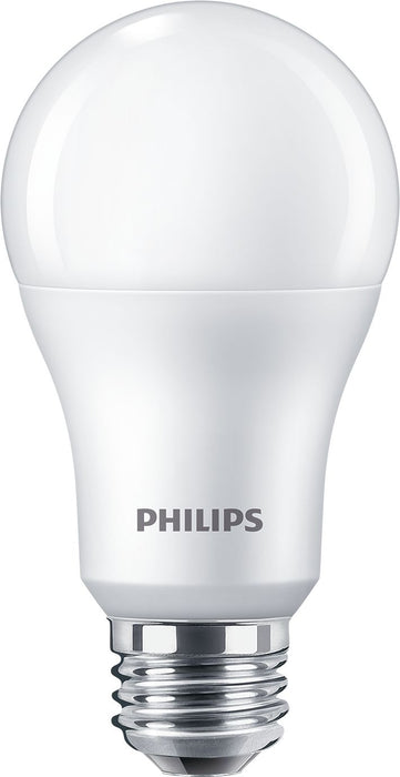 Philips 589747 14A19/CNG/840/FR/P/E26/D 12/1CT Contractor-Grade LED A19 Lamp 14W E26 Base 1500Lm 4000K 80 CRI 120V Frosted (929003585264)