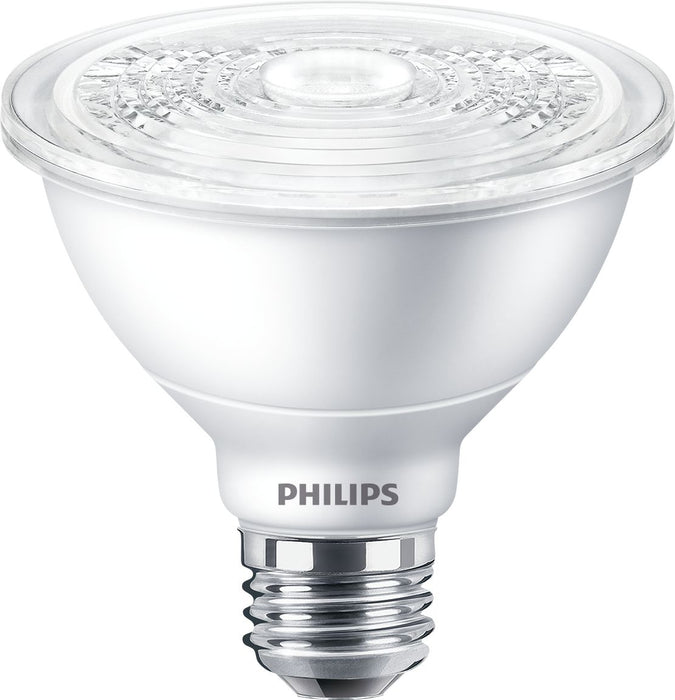 Philips 587600 10PAR30S/EXPERTCOLOR/F25/927/P/D/T/JA8 10W LED PAR30S Bulb E26 Base 950Lm 2700K 95 CRI 120V 25 Degree Beam Angle Clear (929003755404)