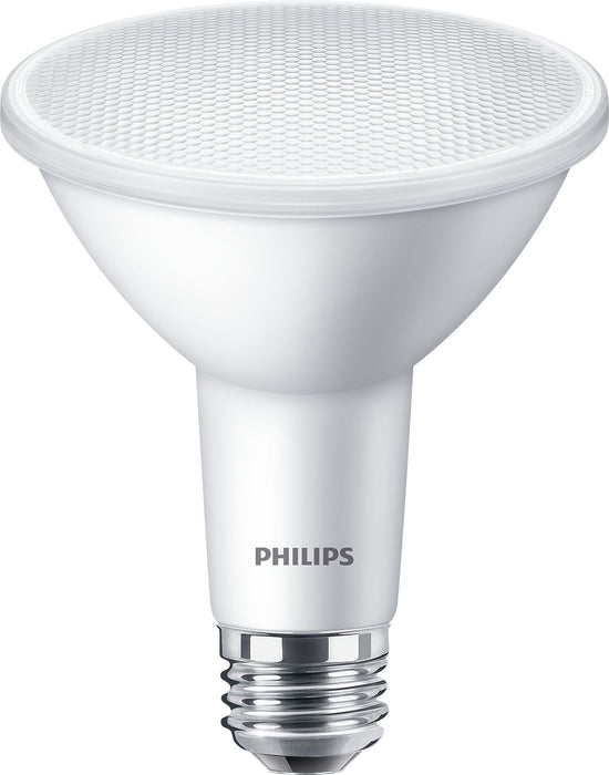 Philips 8.5PAR30L/COR/940/F25/D/P/ULW/T20 6/1FB 8.5W LED PAR30L E26 Base 900Lm 4000K 90 CRI 120V 25 Degree Beam Angle Clear (929003753404)