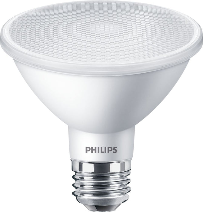 Philips 8.5PAR30S/COR/930/F40/D/P/ULW/T20 6/1FB 8.5W LED PAR30S Bulb E26 Base 900Lm 3000K 90 CRI 120V 40 Degree Beam Angle Clear (929003739104)