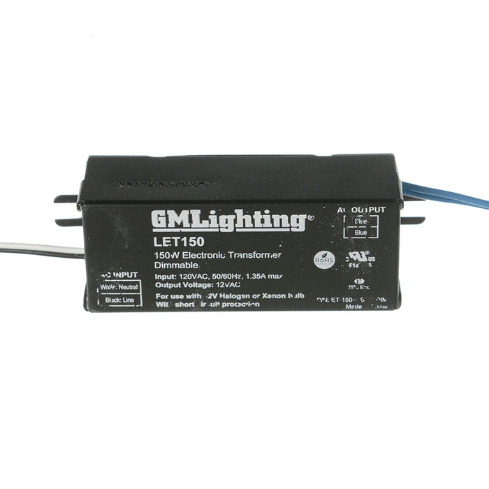 GM Lighting 12VAC Electronic Remote Transformer 50W 150W (LET-151 or LET-150)