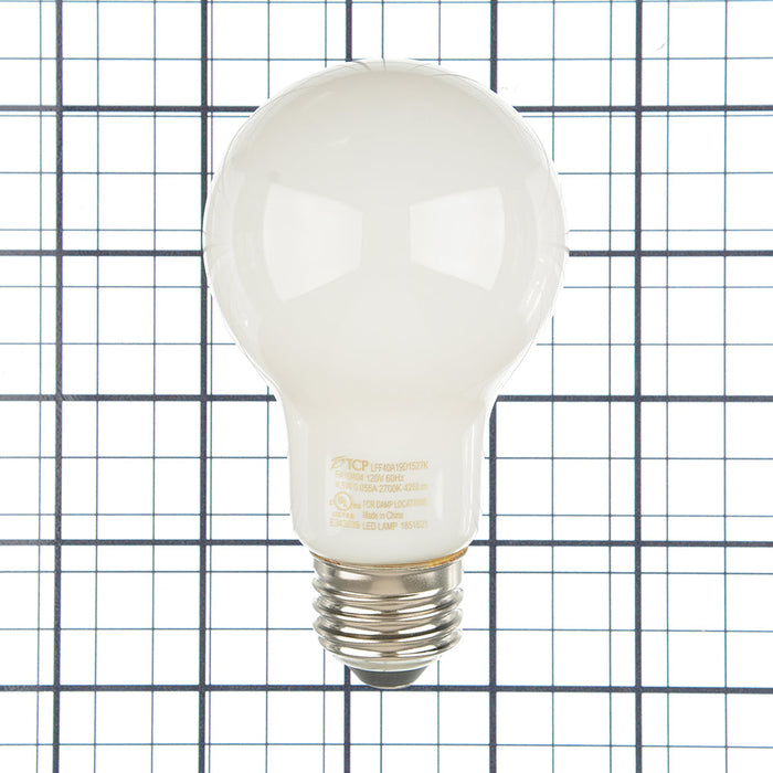 TCP LED 40W EQ Glass A19 Dimmable 2700K (LFF40A19D1527K)