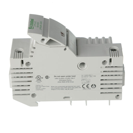 Littelfuse 600V Class J Dead Front Holder 60A 1P-ID (LFPSJ601.ZXID)